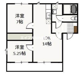 ストロベリーパレスの物件間取画像